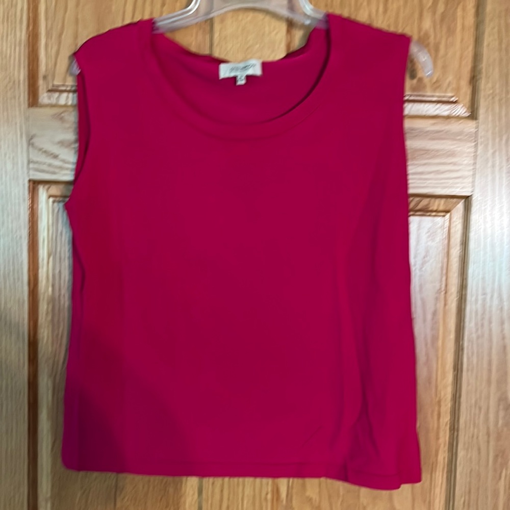 Jones New York sleeveless pink tank. 2X
